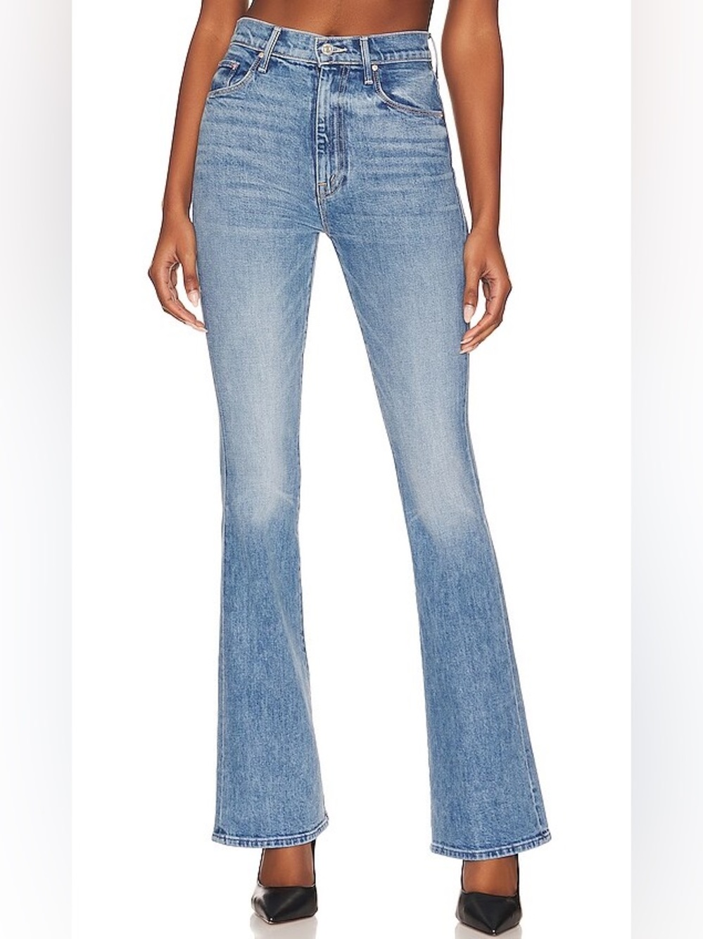 NWOT Mother High-Waisted Slice in Belle De Jour Jeans size 28